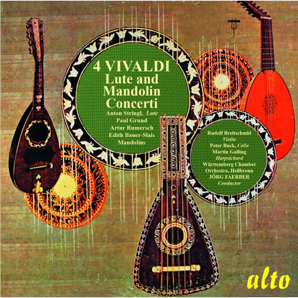 Paul Grund - Vivaldi(etc) Lute & Mandolin Concertos  CD